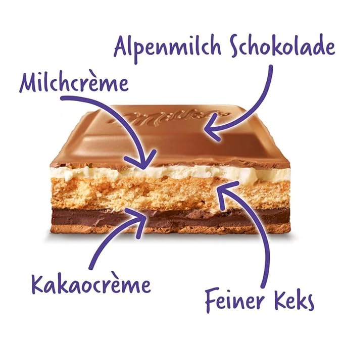 Milka - Crema Si Biscuit