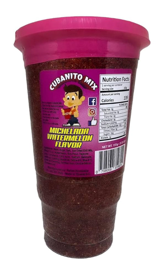 Cubanito Mix Watermelon Michelada Cup