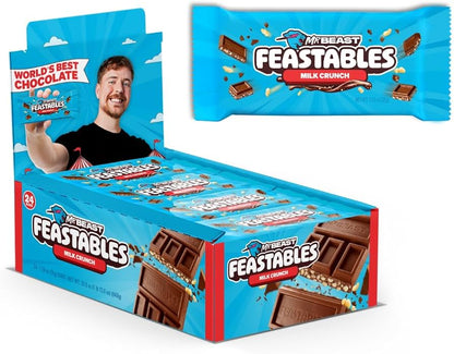 Feastable - Milk Chocolate Crunch 24ct