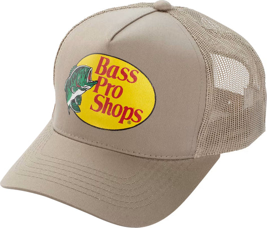 Bass Pro Shops Mesh Trucker Cap - Khaki
