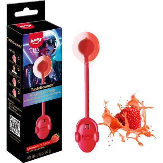Amos Audio Lollipop - Strawberry