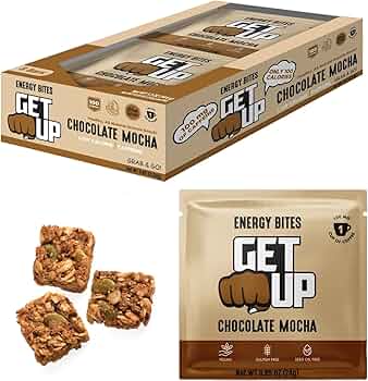 Get Up Energy Bites - Chocolate Mocha