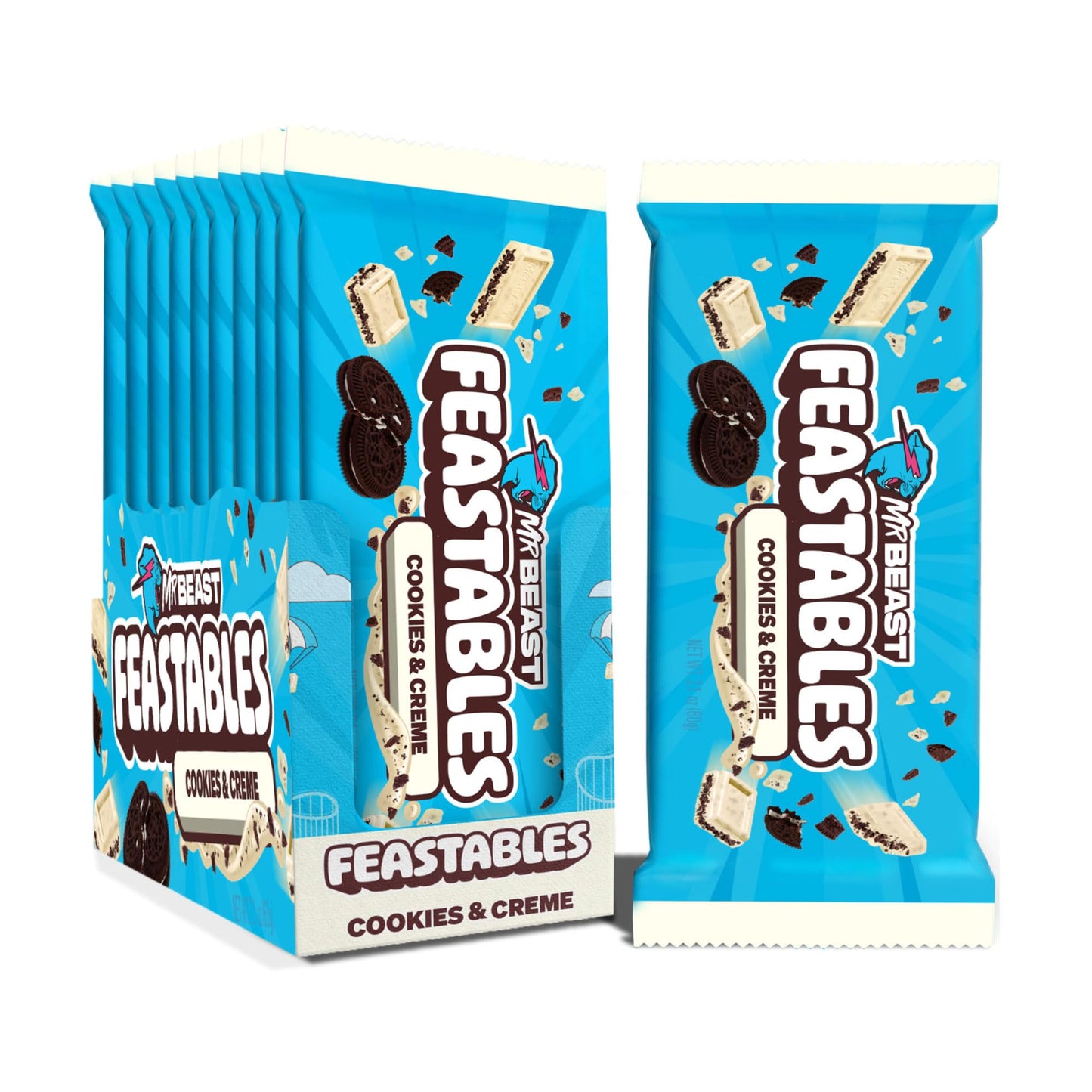 Feastable - Cookies & Creme 10ct