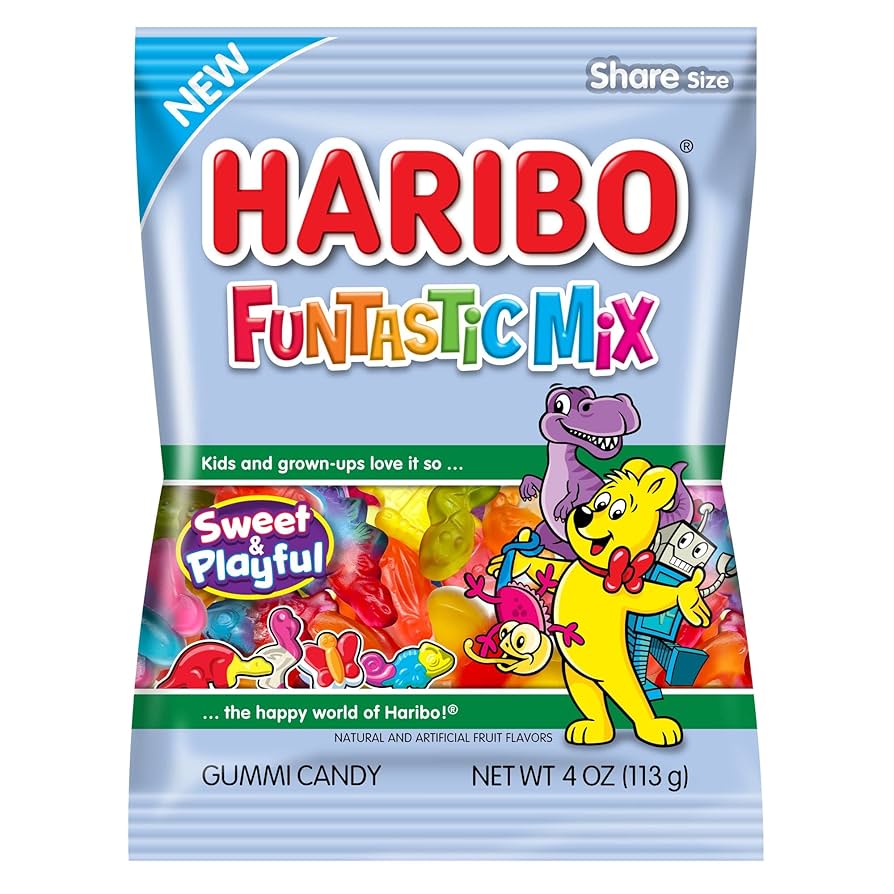Haribo Funtastic Mix Share Size