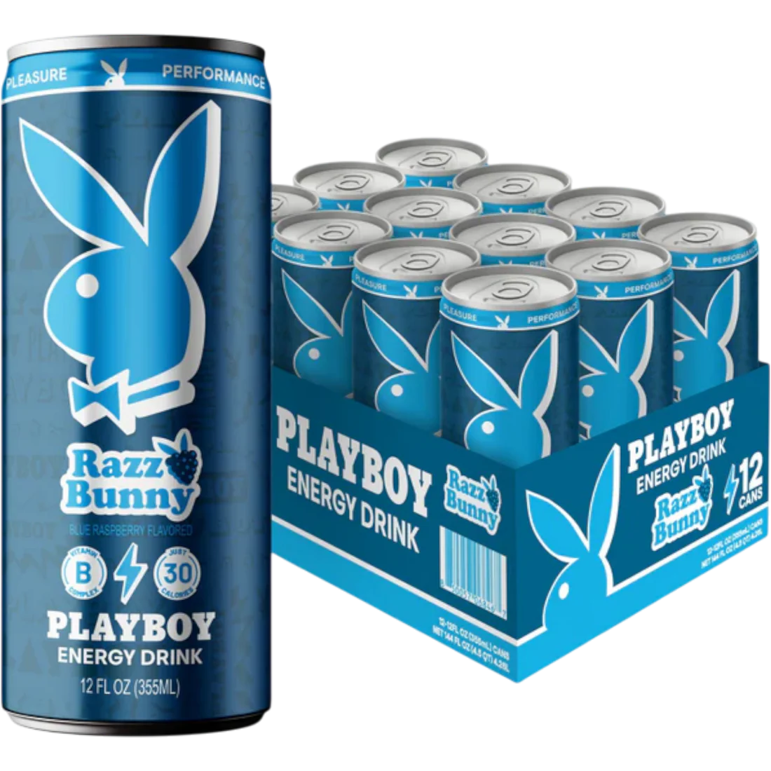 Playboy Energy Drink-Raz Bunny