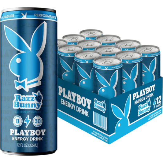 Playboy Energy Drink-Raz Bunny