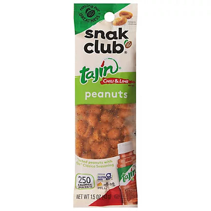 Snak Club 1.5 oz - Tajin Peanuts