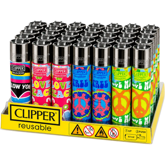 Clipper Lighter Psychedelic Hippie