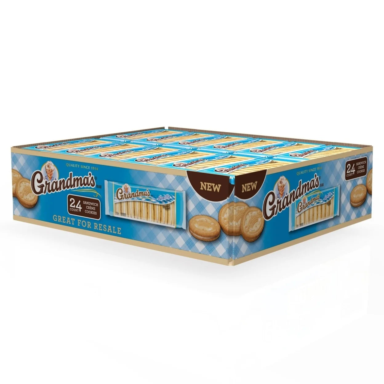 Grandma's Sandwich Creme Cookies Vanilla