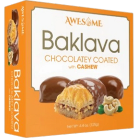 Awesome - Chocolate Covered Baklava with Cashew