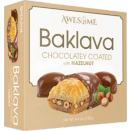 Awesome - Chocolate Covered Baklava with Hazelnut