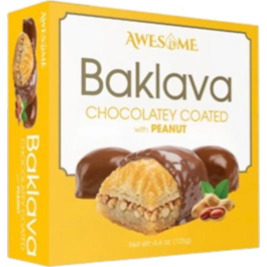 Awesome - Chocolate Covered Baklava with Peanut