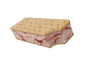 Blue Bunny Sandwich - Big Double Strawberry