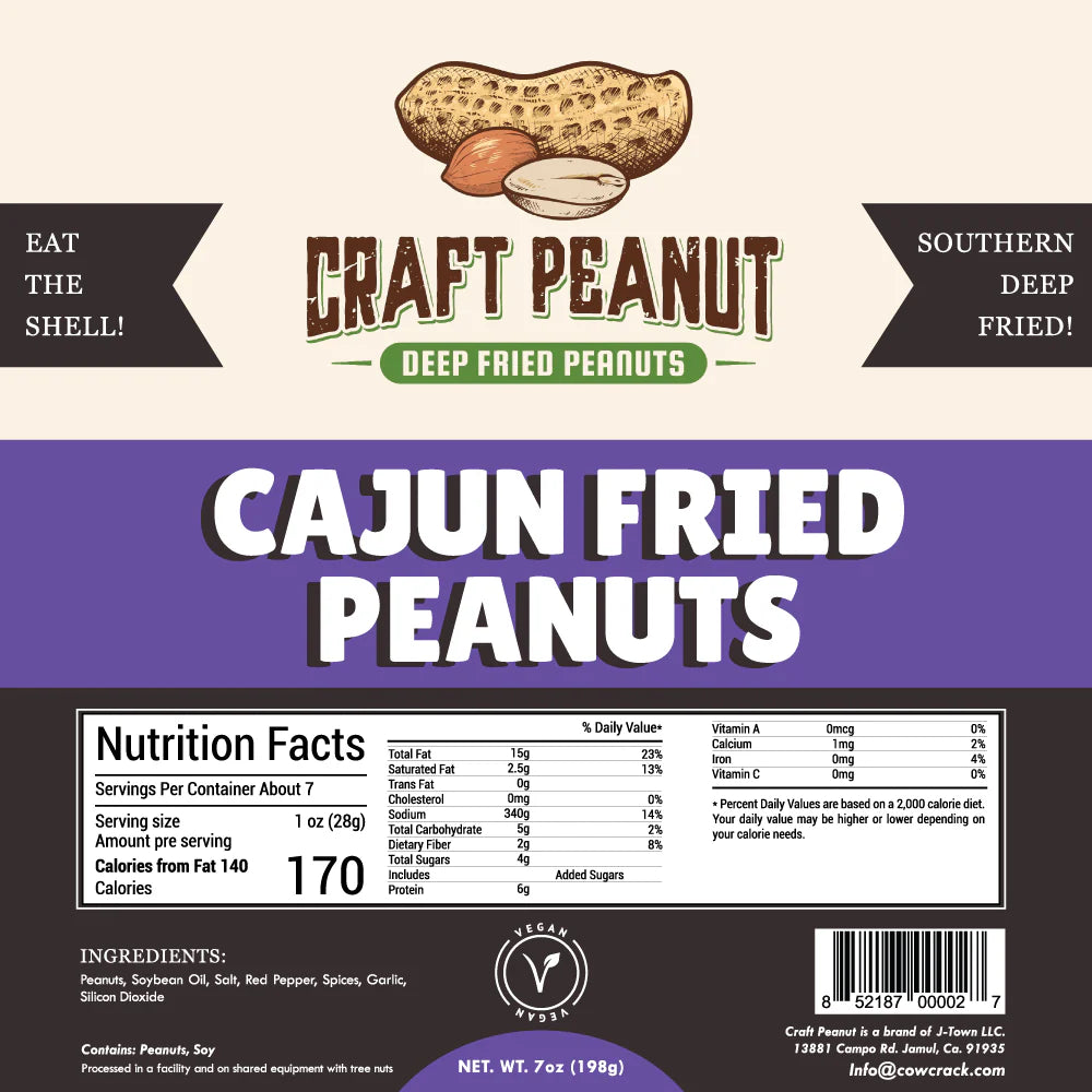 Craft Peanut - Cajun Fried