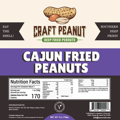 Craft Peanut - Cajun Fried