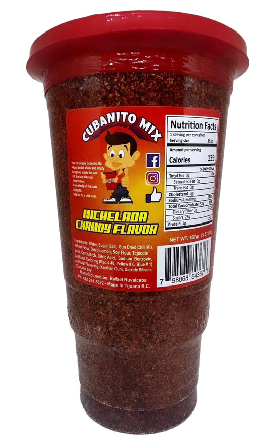 Cubanito Mix Chamoy Michelada Cup