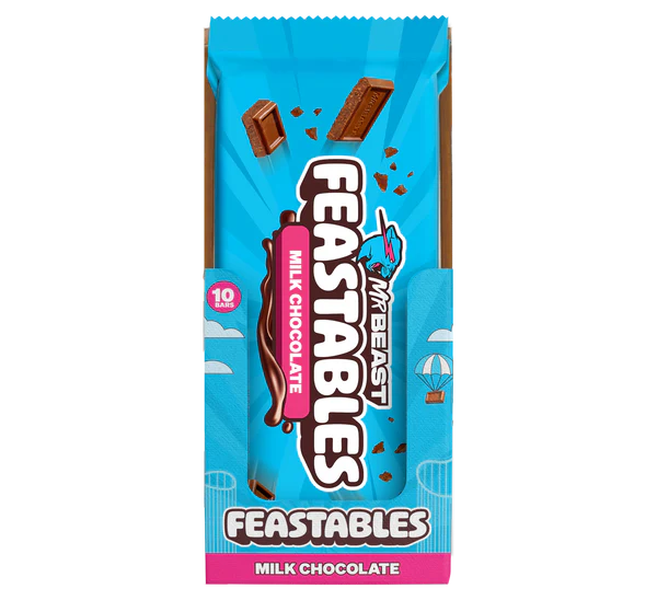 FEASTABLES - Milk Chocolate 10ct