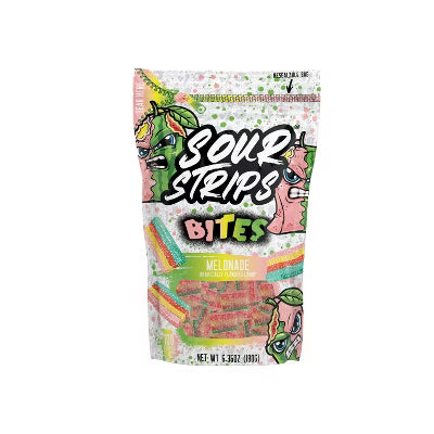 Sour Strips Bites - Melonade