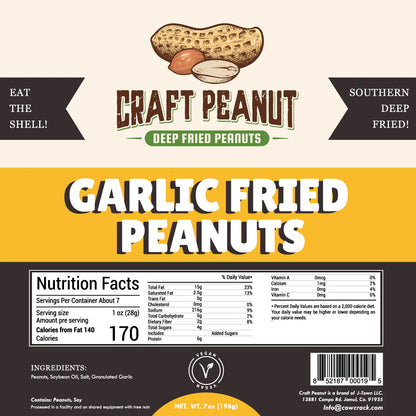 Craft Peanut - Garlic Fried