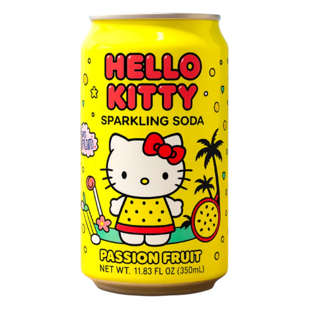 Hello Kitty - Passion Fruit Sparkling Soda