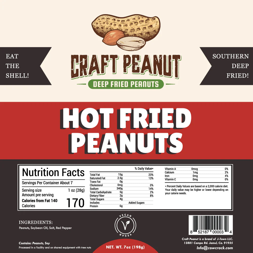 Craft Peanut - Hot Fried