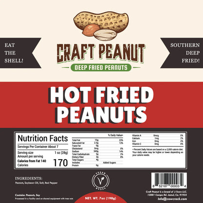 Craft Peanut - Hot Fried