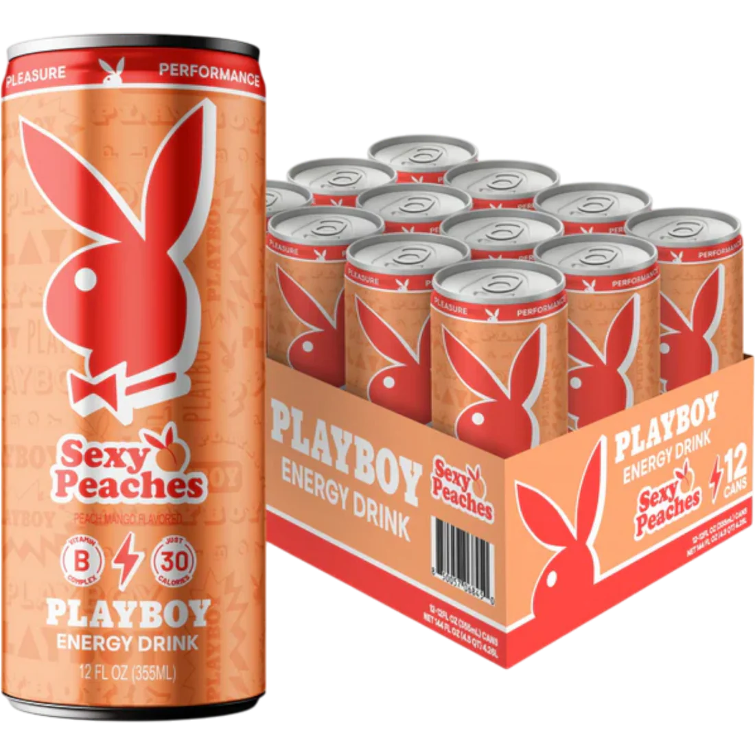 Playboy Energy Drink -Sexy Peaches