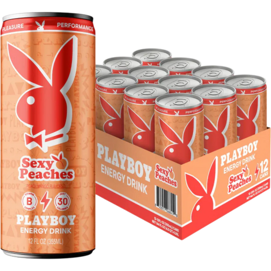 Playboy Energy Drink -Sexy Peaches