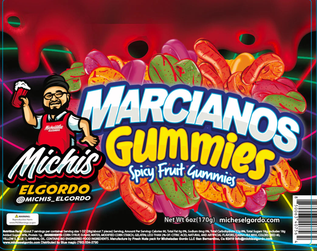 Micheladas El Gordo - Marcianos Gummies