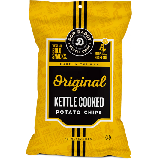 Pop Daddy Kettle Chips - Original