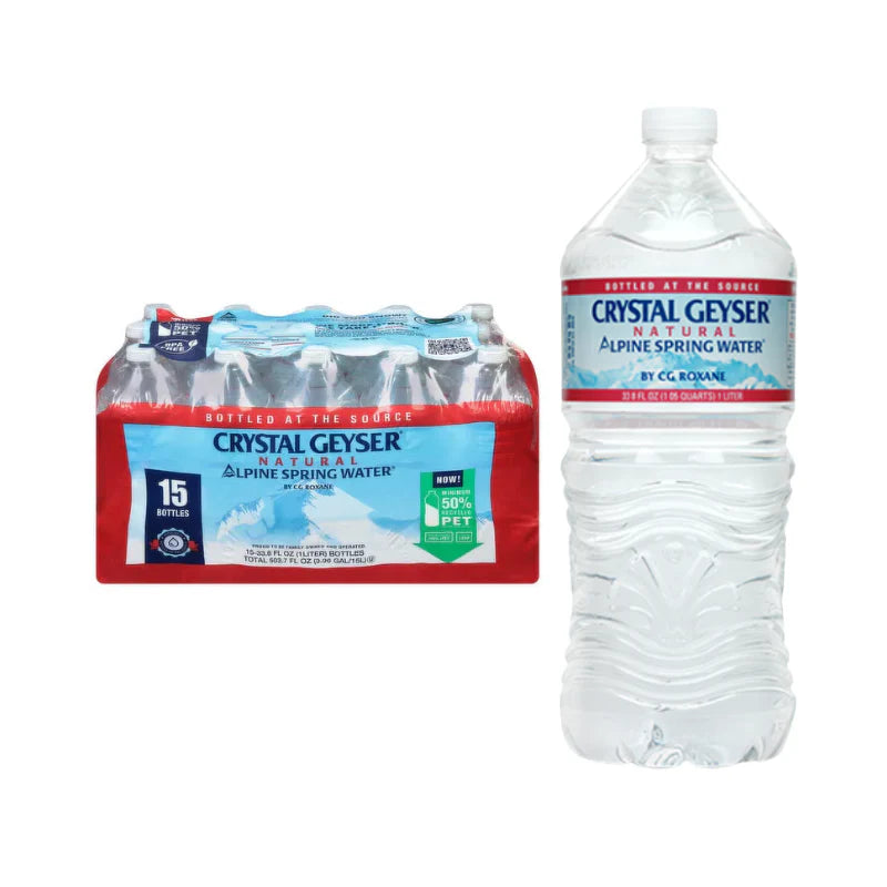Crystal Geyser Alpine Spring Water