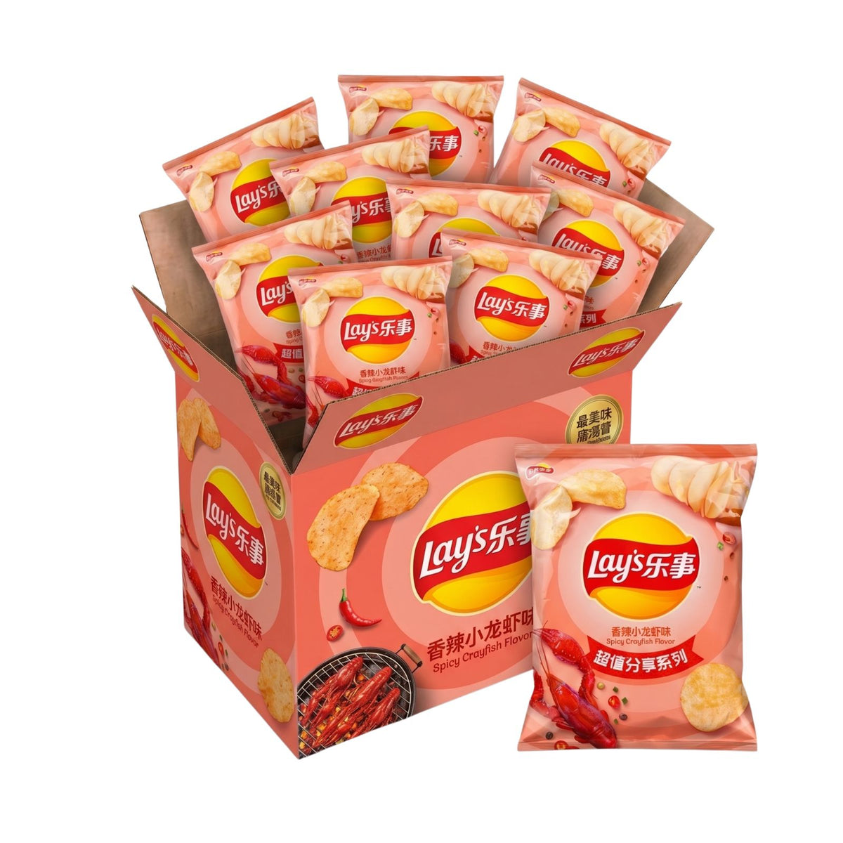 Lay’s - Spicy Crayfish CHINA