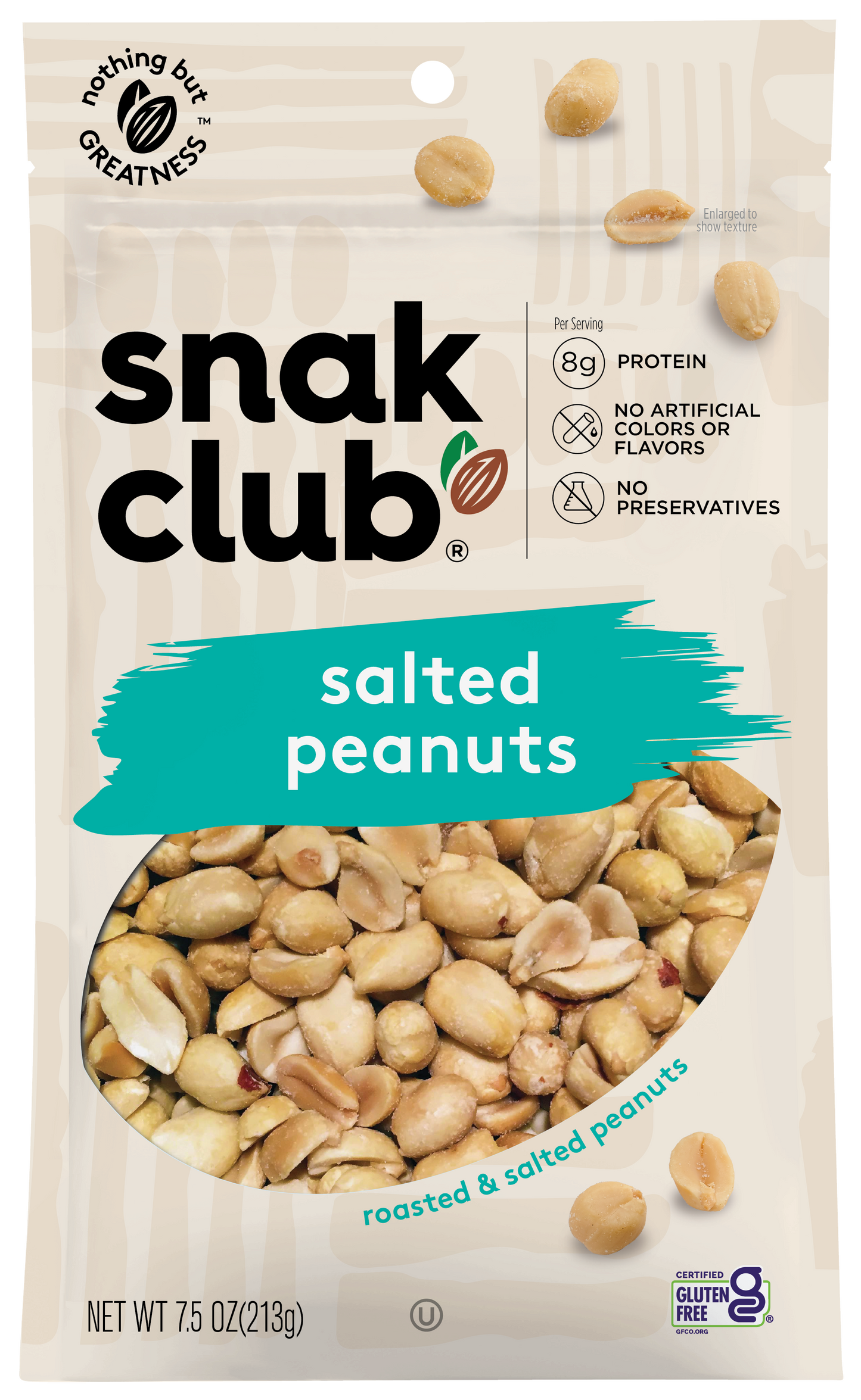 Snak Club Salted Peanuts