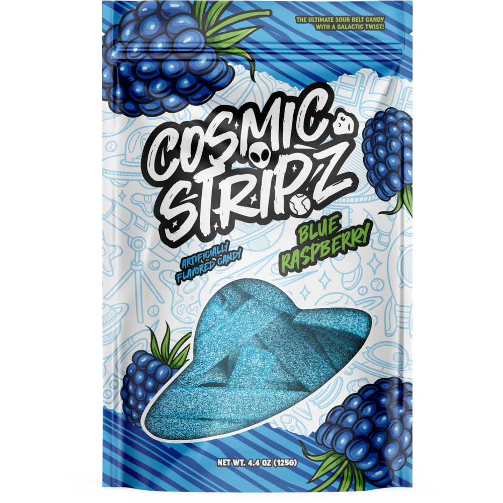 Cosmic Stripz - Blue Raspberry