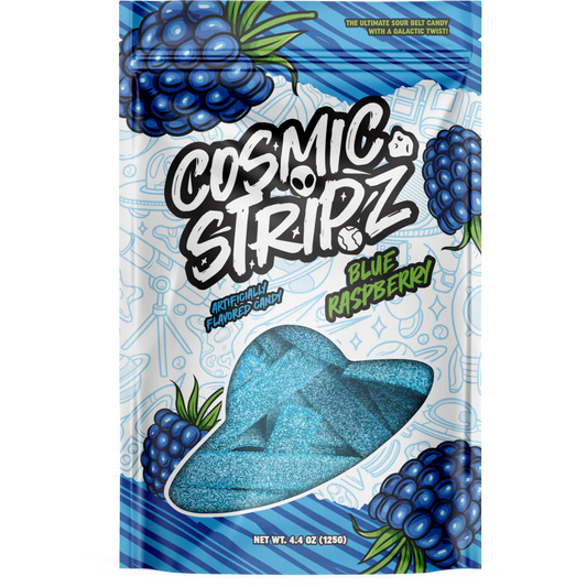 Cosmic Stripz - Blue Raspberry