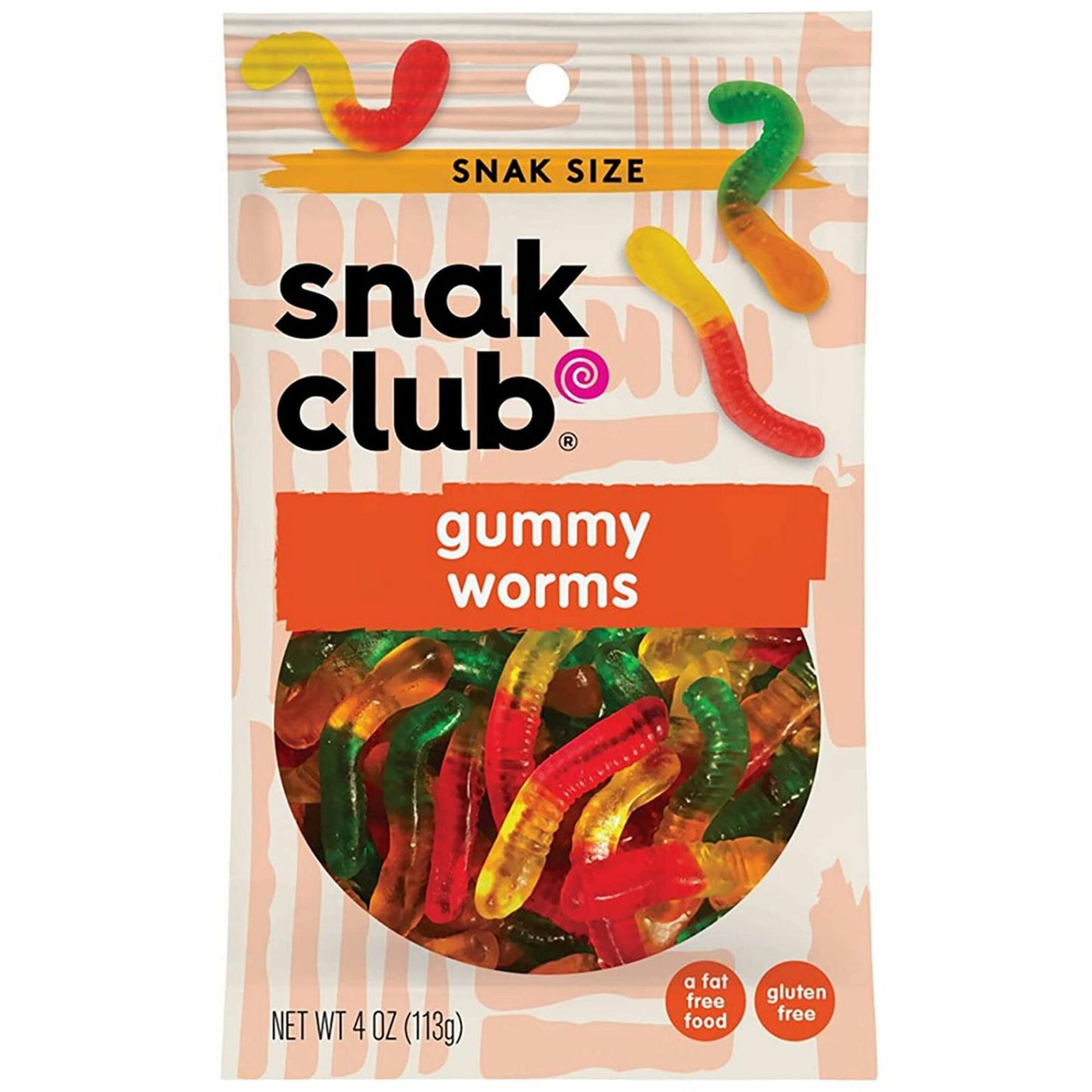 Snak Club Snak Size - Gummy Worms