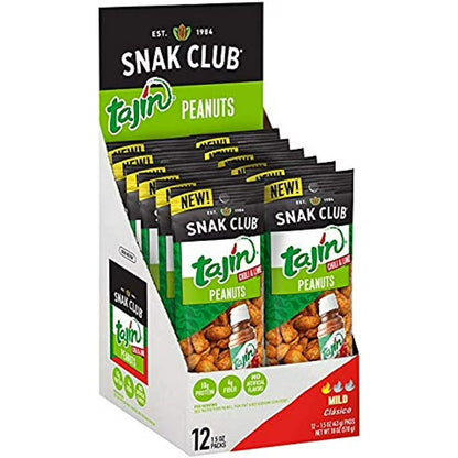 Snak Club 1.5 oz - Tajin Peanuts