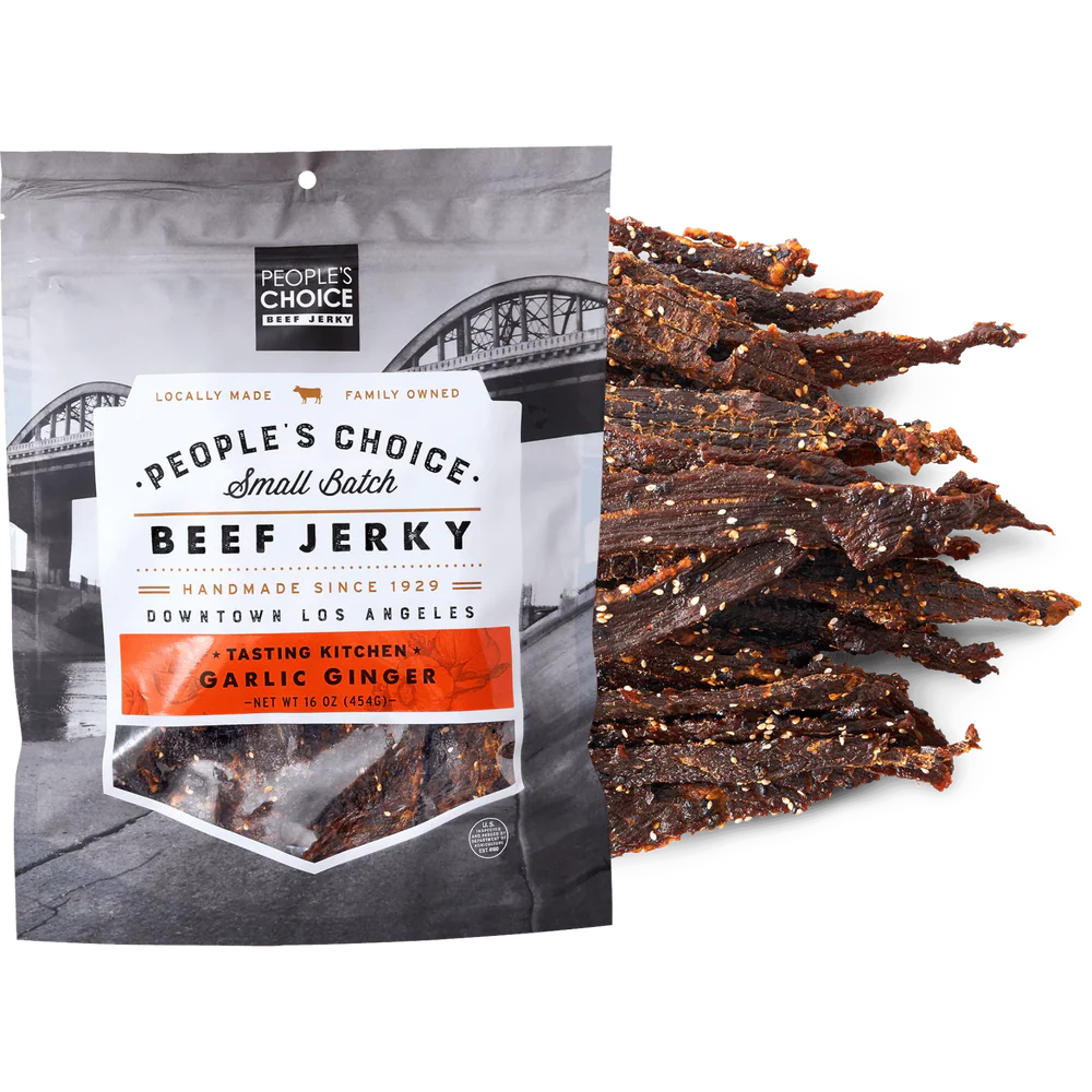 People's Choice - Garlic Ginger Beef Jerky