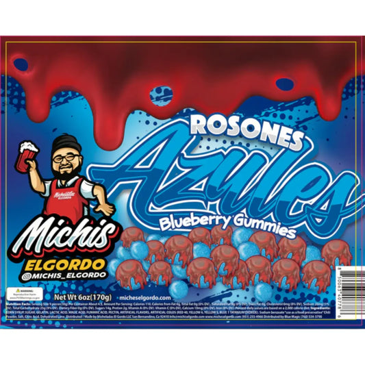 Micheladas El Gordo - Rosones Azules