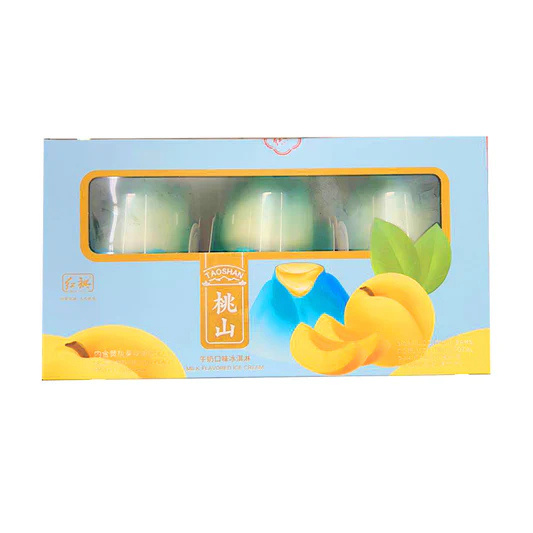 Peach Mountain Mochi Ice Cream – Fruity Asian Frozen Dessert