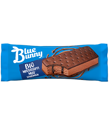 Blue Bunny Sandwich - Big Mississippi Mud