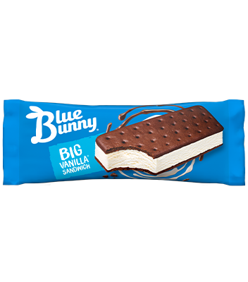 Blue Bunny Sandwich - Big Vanilla