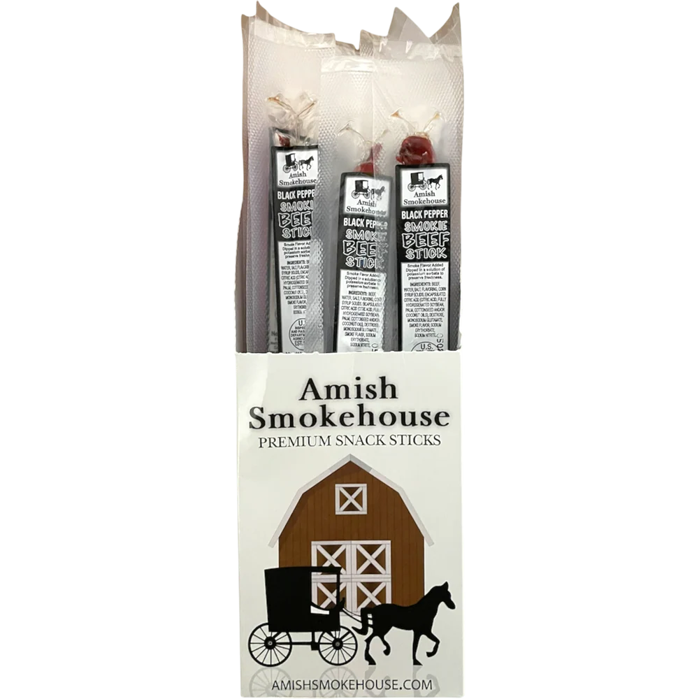 Amish Smokehouse - Black Pepper Snack Stick