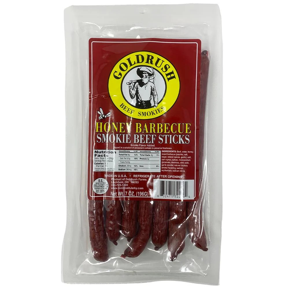 Gold Rush - Honey Barbecue Beef Sticks