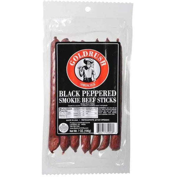 Gold Rush - Black Peppered Beef Sticks