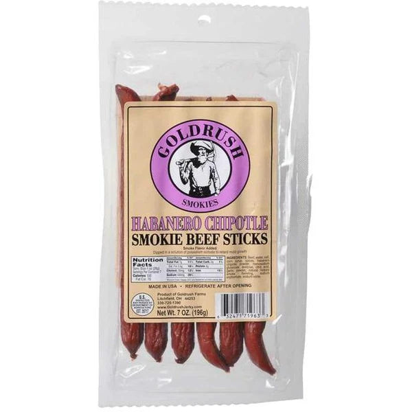 Gold Rush - Habanero Chipotle Beef Sticks