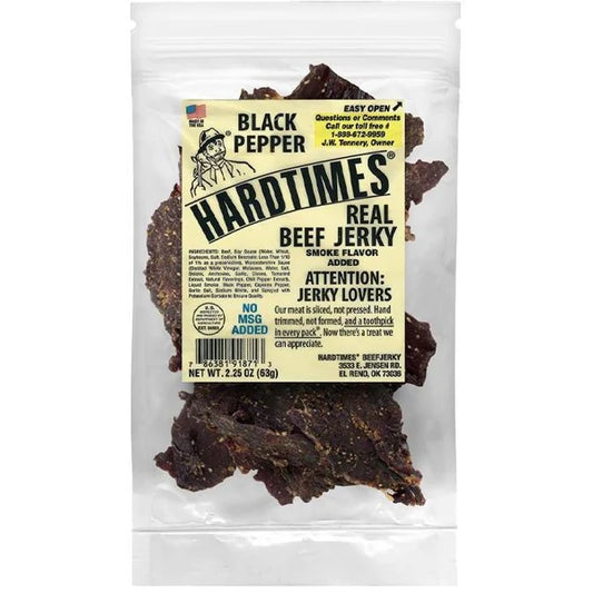 Hard Times - Black Pepper Beef Jerky