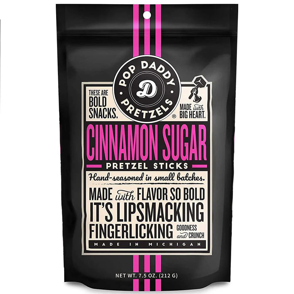 Pop Daddy - Cinnamon Sugar Pretzel Sticks