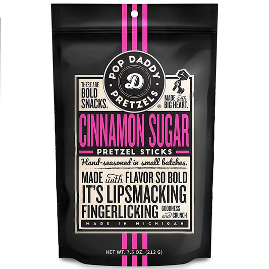 Pop Daddy - Cinnamon Sugar Pretzel Sticks
