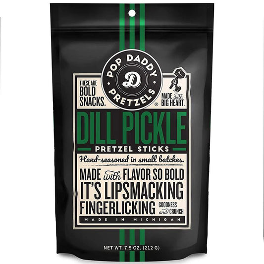 Pop Daddy - Dill Pickle Pretzel Sticks